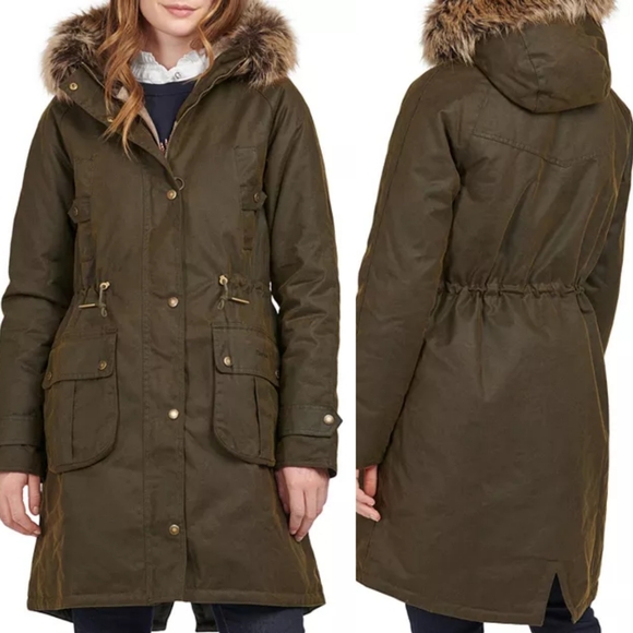 Barbour Jackets & Blazers - Barbour Lynn Faux Fur Jacket
